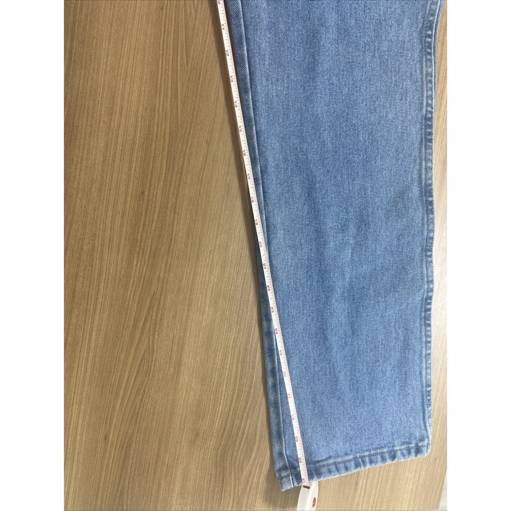 New Wrangler Jeans Mens 34x32 Blue‎ Rugged Wear Relaxed Fit 100% Cotton 35001VI - Picture 7 of 8